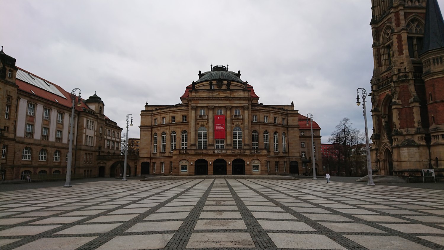 Opera house on Theaterplatz
