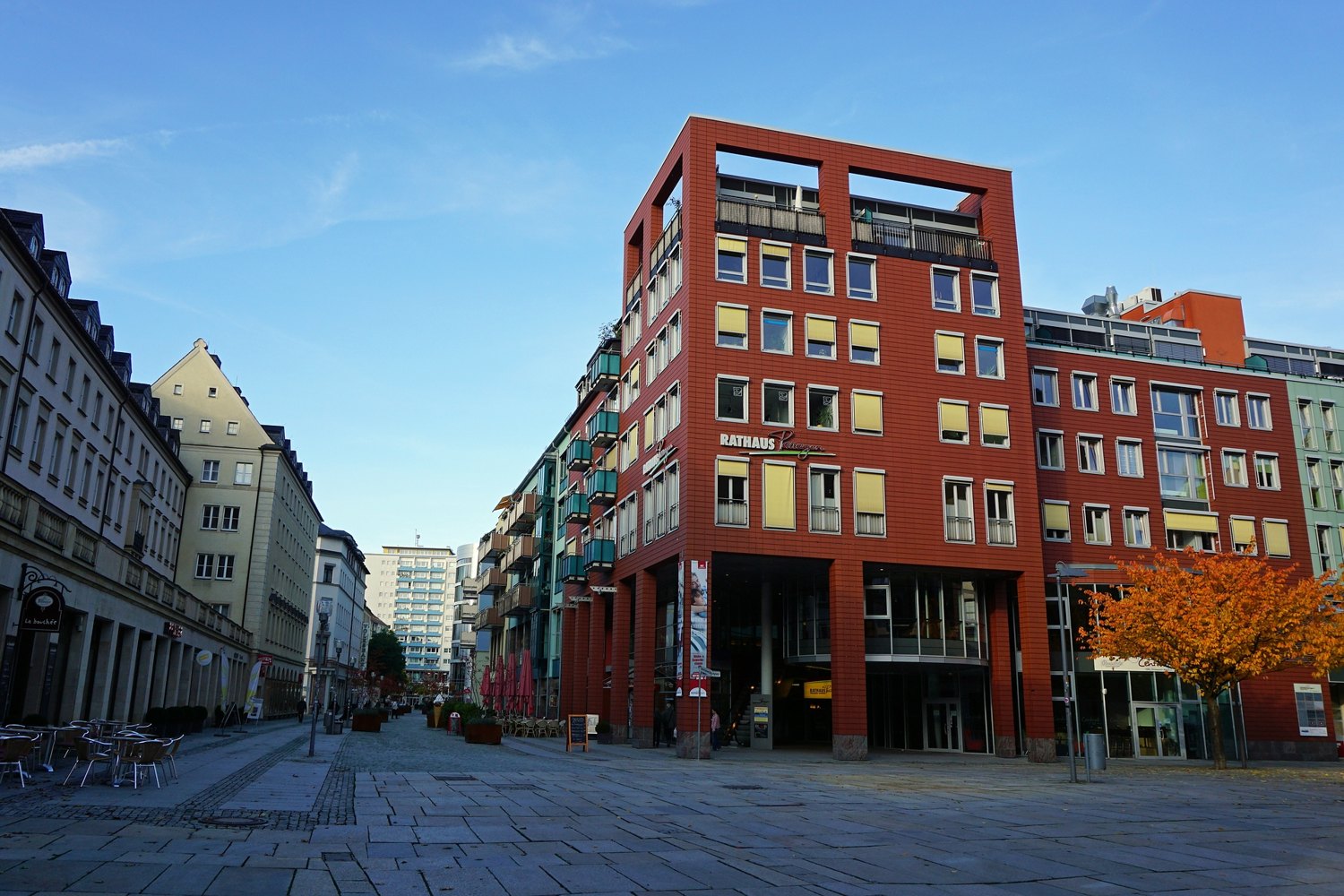 Innere Klosterstraße and Rathauspassage