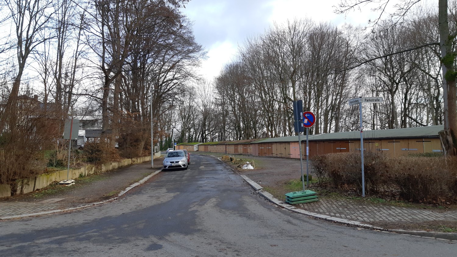 View from Parkstraße towards Kapellenberg