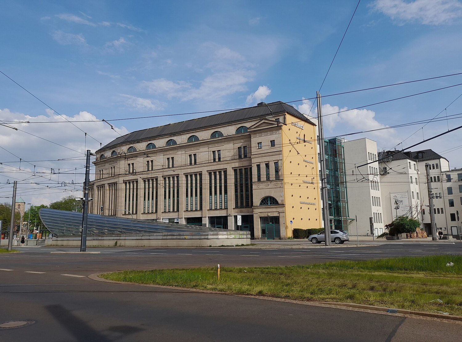 TIETZ cultural centre in Chemnitz
