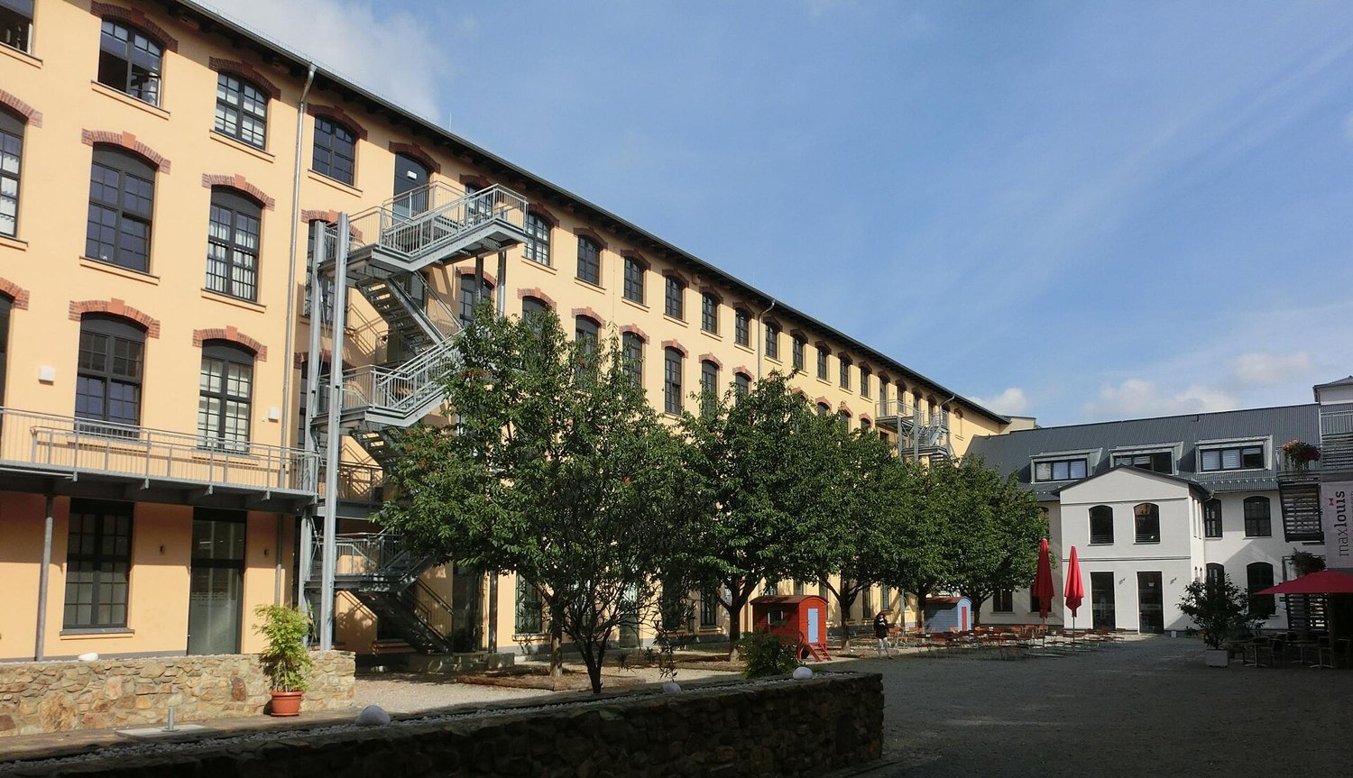Courtyard of Schönherrfabrik