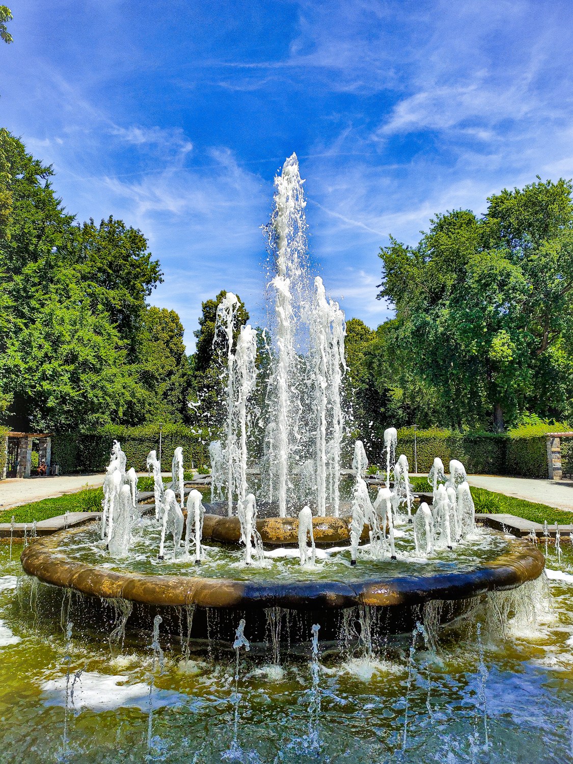 Fountain in Schloßteichpark