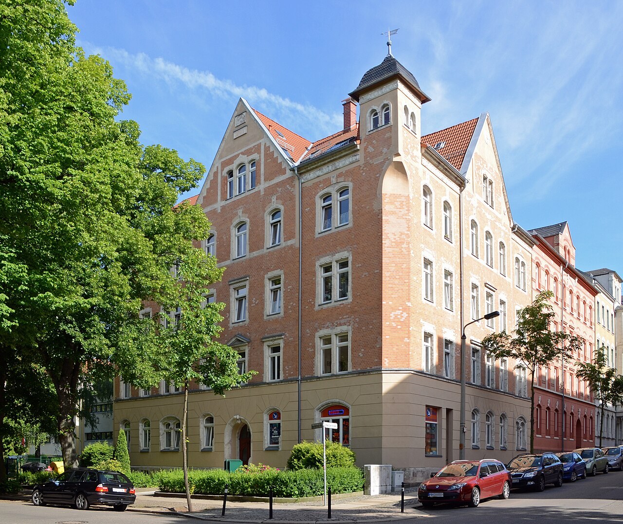 Residential building on Henriettenstraße in the Kassberg district