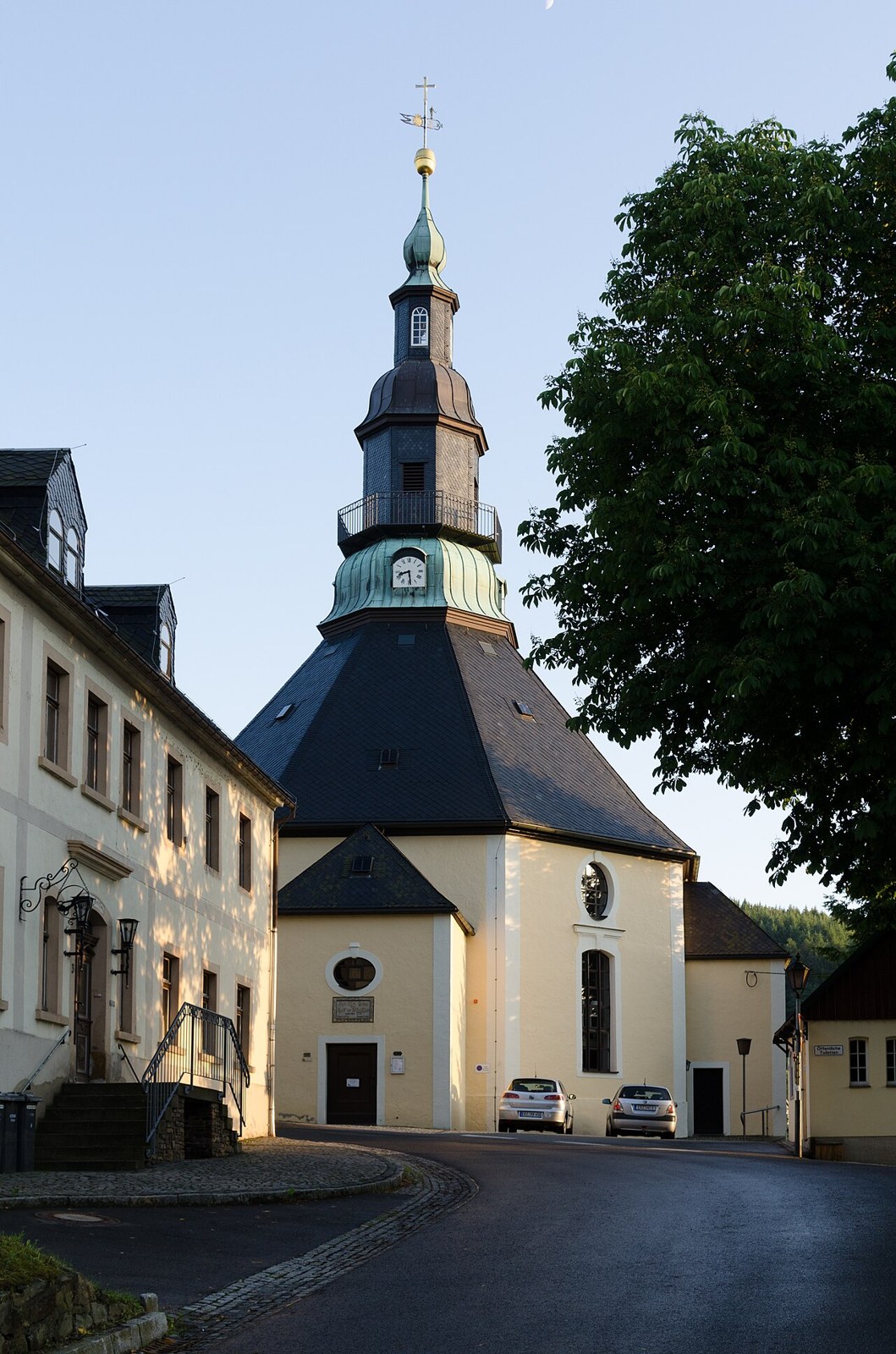 Mountain church in Seiffen