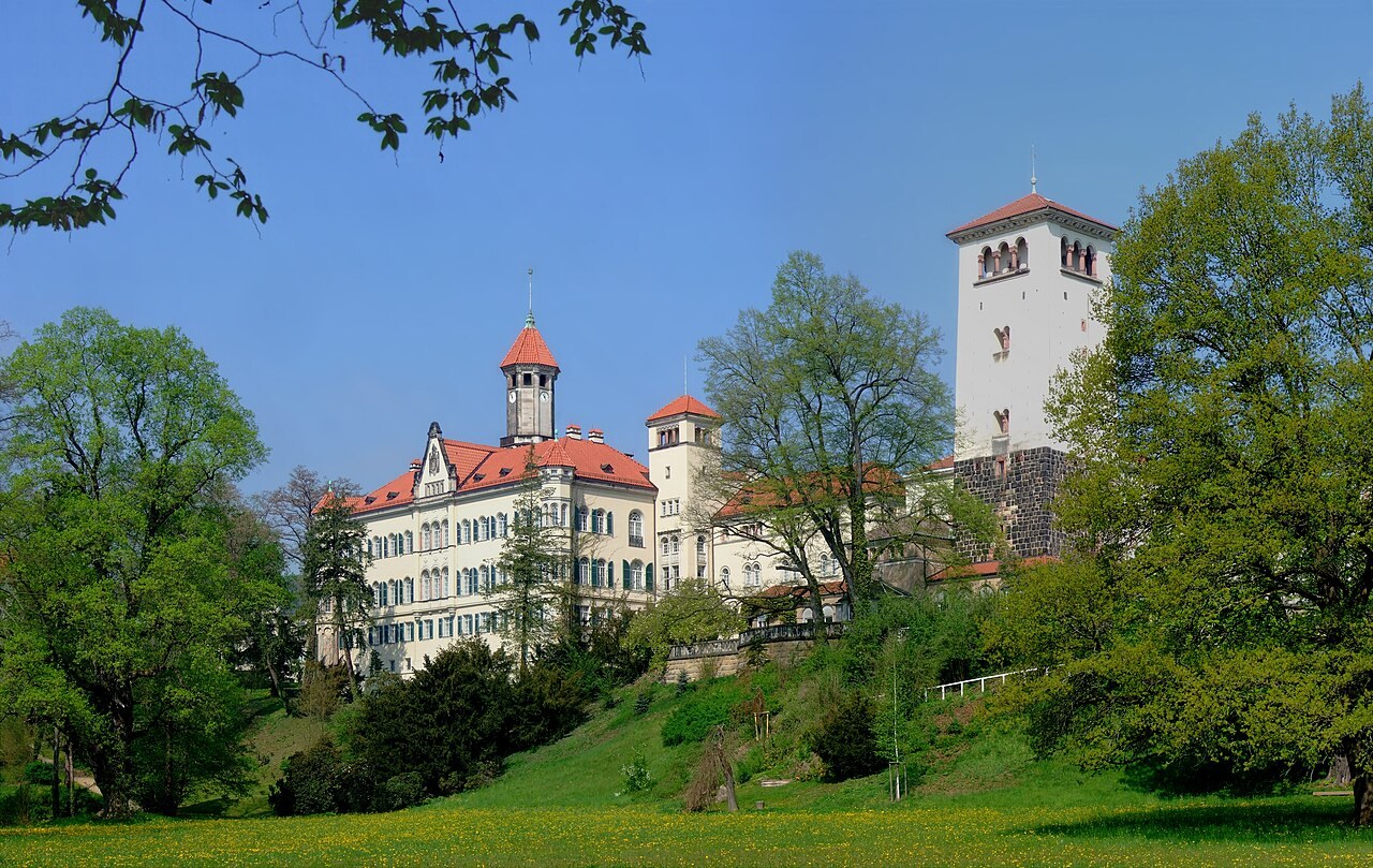 Waldenburg palace in Saxony