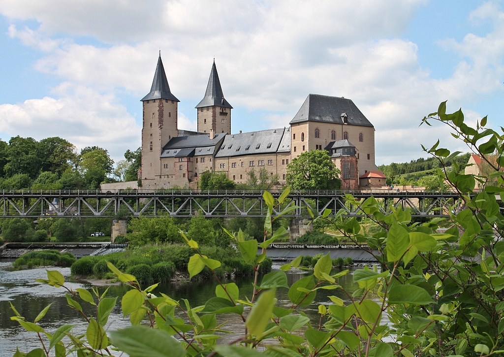 Rochlitz castle above the Zwickauer Mulde